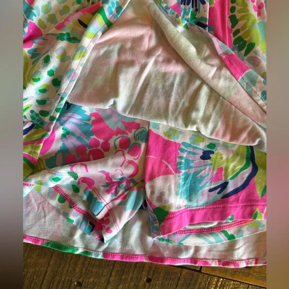 Lilly Pulitzer Lana Off The Shoulder Skort Romper XXS - Picture 7 of 9